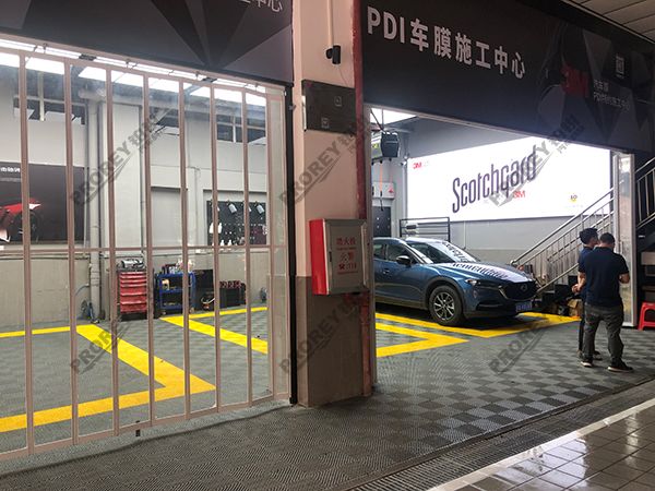 廣東一汽馬自達4S店-深圳通利華龍崗店-汽車美容工位