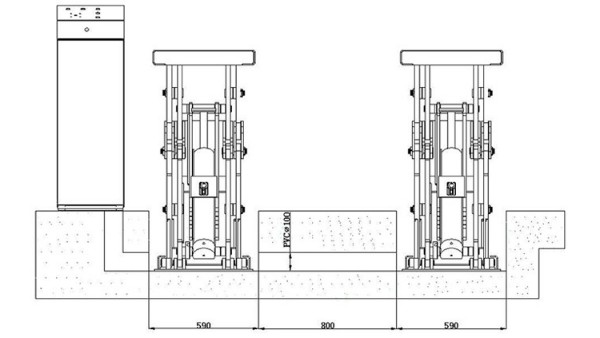 漢麥克森HLDS32舉升機地基圖